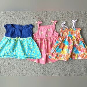 3 Baby Girl Summer Dresses